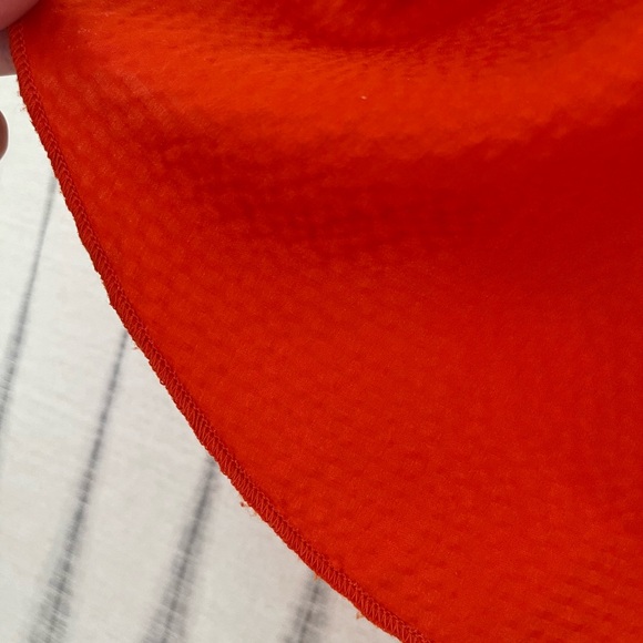 Wilfred 100% silk bright orange cami/tank. size Small - Picture 5 of 5